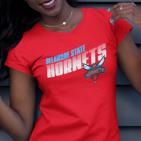 Delaware State Hornets Retro Edition (Women's Short Sleeve)