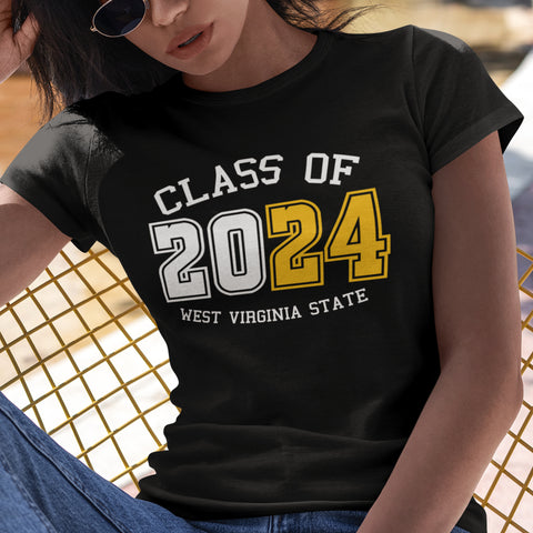 West Virginia State Class of YYYY (Women's Short Sleeve)