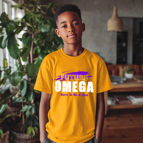 Future Omega NextGen (Gold Youth T-Shirt) - Omega Psi Phi
