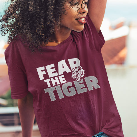 Fear The Tiger - Texas Southern (Women's V-Neck)