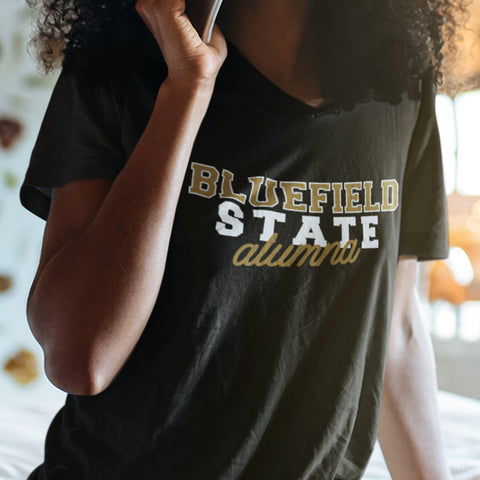 Bluefield State Alumna (Women's V-Neck)