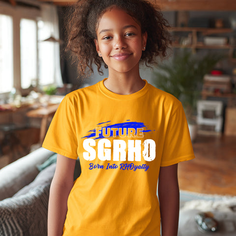 Future SGRho NextGen (Gold Youth T-Shirt) - Sigma Gamma Rho