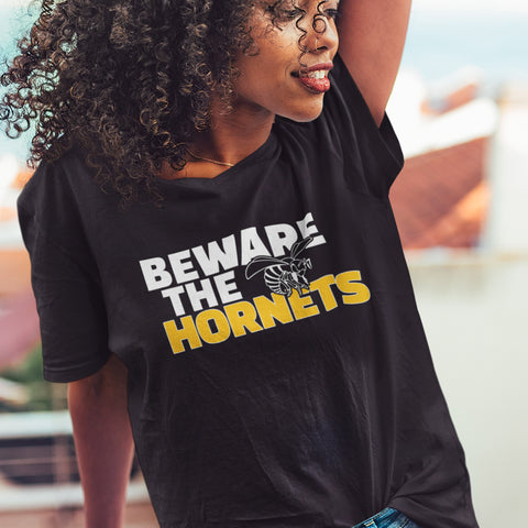 Beware The Hornets - Alabama State (Women's V-Neck)