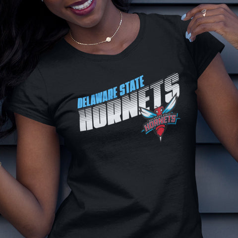 Delaware State Hornets Retro Edition (Women's Short Sleeve)