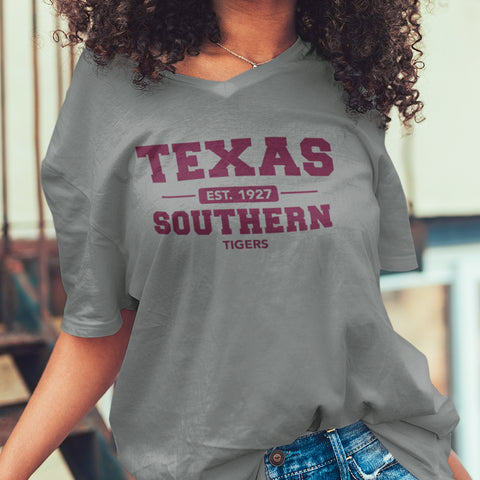 Texas Southern University Tigers (Women's V-Neck)
