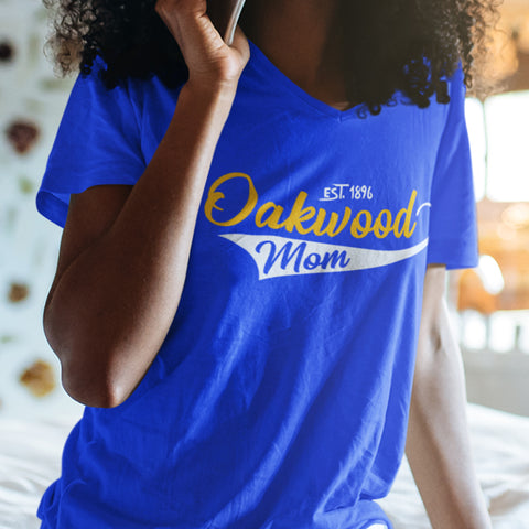 Oakwood University Mom (Women's V-Neck)