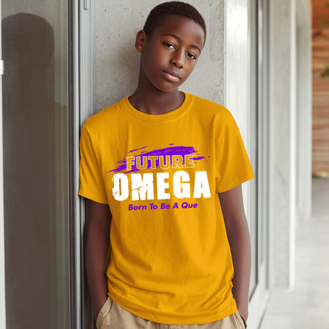 Future Omega NextGen (Gold Youth T-Shirt) - Omega Psi Phi
