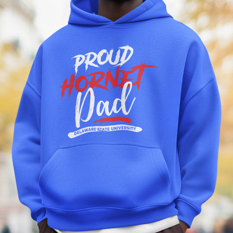 Proud Delaware State Hornet Dad NextGen (Unisex Hoodie)