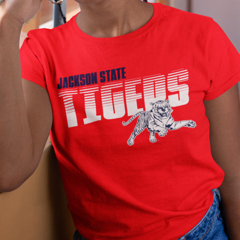 Jackson State Tigers Retro Edition (Women's Short Sleeve)