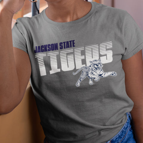 Jackson State Tigers Retro Edition (Women's Short Sleeve)