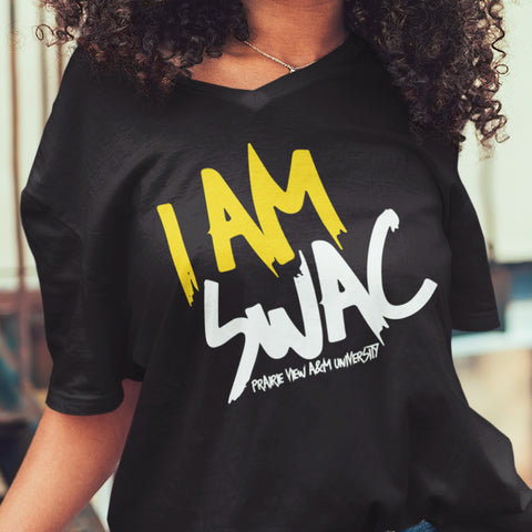 I AM SWAC- Prairie View University (Women's V-Neck)