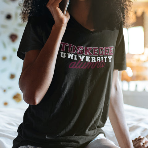 Tuskegee University Alumna (Women's V-Neck)