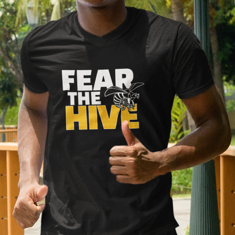 Fear The Hive - Alabama State University (Men's V-Neck)