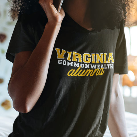 Virginia Commonwealth Alumna (Women's V-Neck)