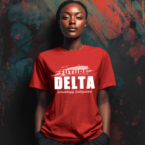 Future Delta NextGen (Red Youth T-Shirt) - Delta Sigma Theta