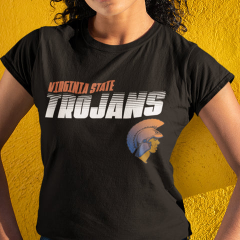 Virginia State Trojans Retro Edition (Women's Short Sleeve)