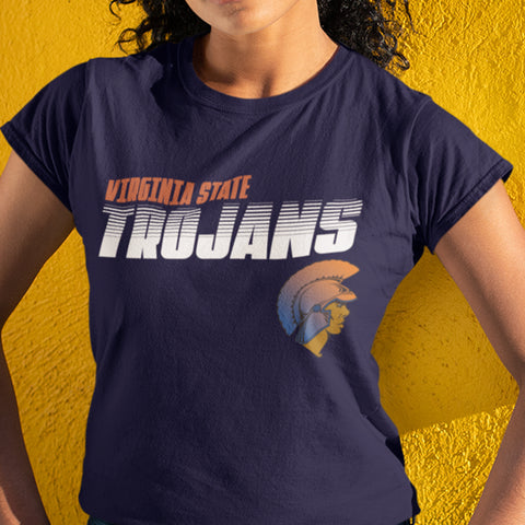 Virginia State Trojans Retro Edition (Women's Short Sleeve)