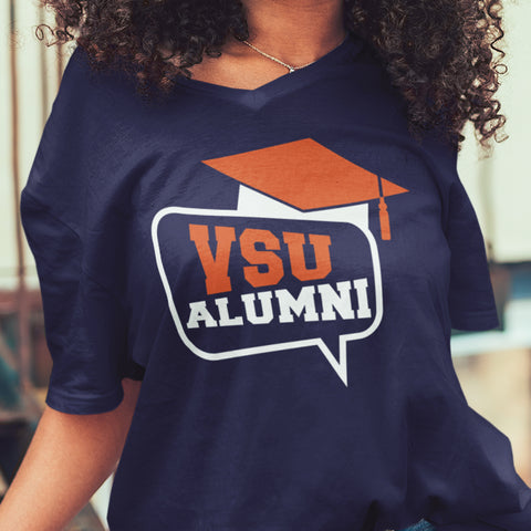 Virginia State University Alumni (Women's V-Neck)