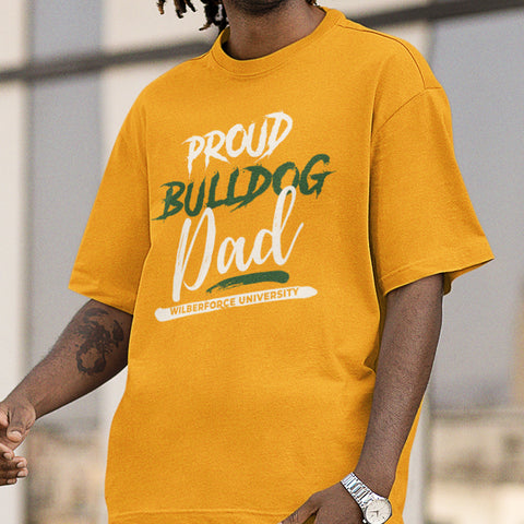 Proud Wilberforce University Bulldog Dad NextGen (Men's Short Sleeve)