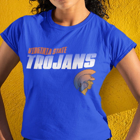 Virginia State Trojans Retro Edition (Women's Short Sleeve)