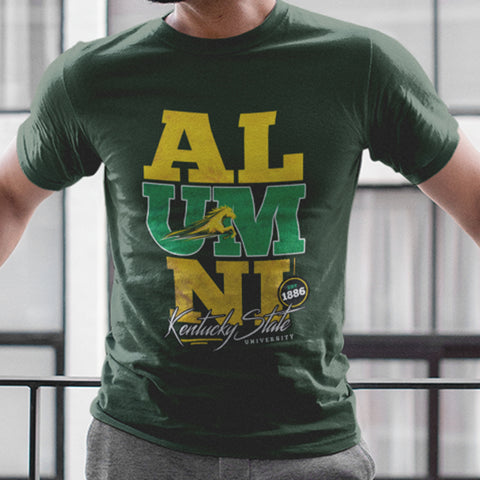 Kentucky State University Alumni Signature Series - Vintage/Grunge Style (Men's Short Sleeve)