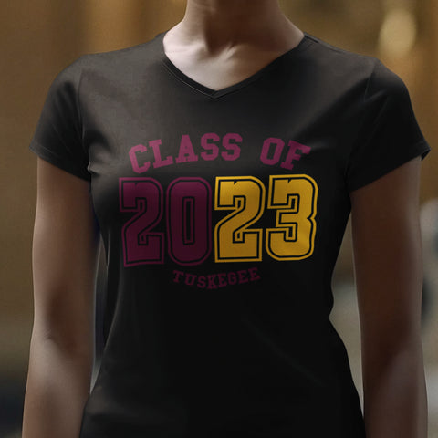 Tuskegee University Class of YYYY (Women's V-Neck)