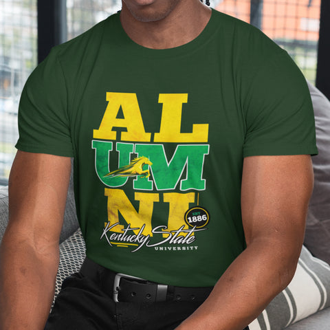 Kentucky State University Alumni Signature Series - Vintage/Grunge Style (Men's Short Sleeve)