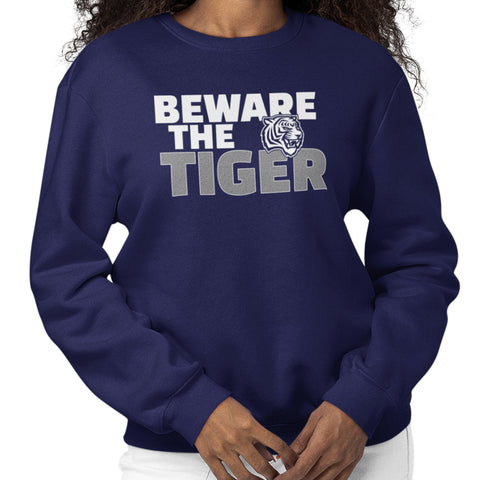 Beware The Tiger - Jackson State (Women's Sweatshirt)
