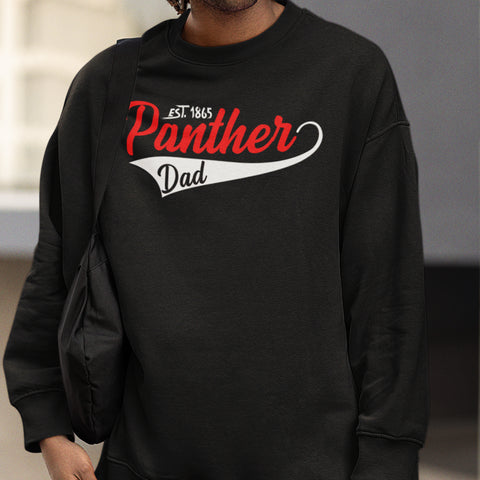 Panther Dad 1865 - Clark Atlanta University (Men's Sweatshirt)