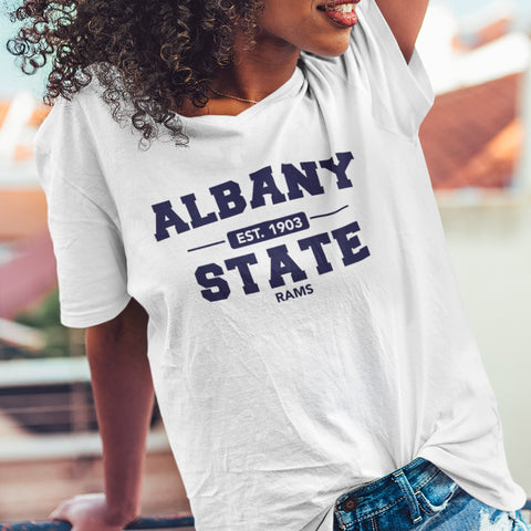 Albany State Golden Rams (Women's V-Neck)