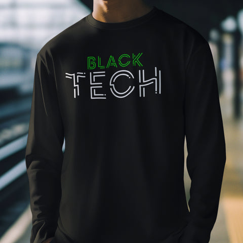 Black Tech (Men's Long Sleeve)