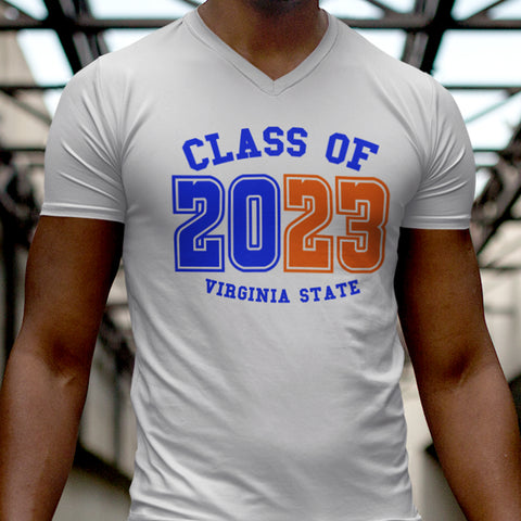 Virginia State Univ Class of YYYY (Men's V-Neck)