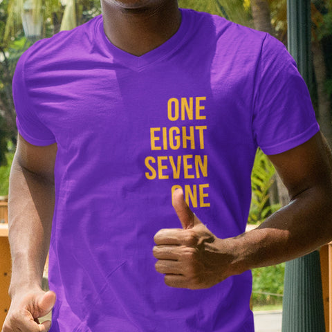 Est. 1871 Alcorn State University (Men's V-Neck)