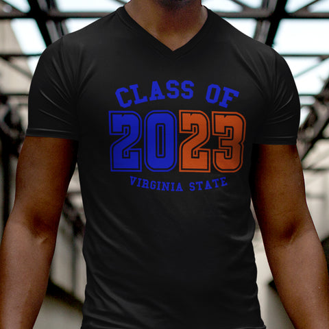 Virginia State Univ Class of YYYY (Men's V-Neck)