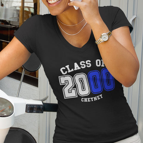 Cheyney University Class of YYYY (Women's V-Neck)