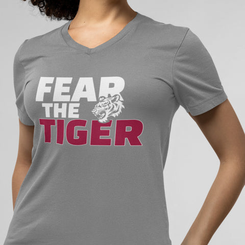 Fear The Tiger - Texas Southern (Women's V-Neck)
