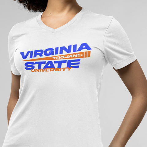 Virginia State University - Flag Edition (Women's V-Neck)