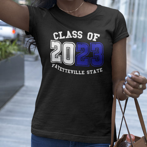 Fayetteville State University Class of YYYY (Women's Short Sleeve)