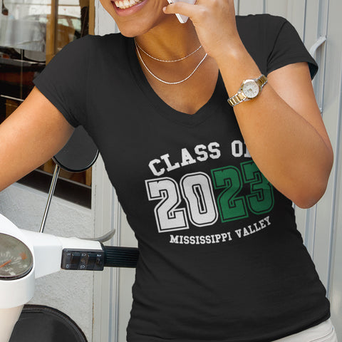 Mississippi Valley State University Class of YYYY (Women's V-Neck)