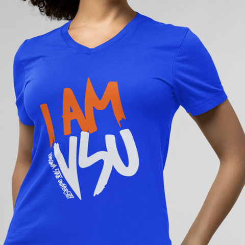 I AM VSU - Virginia State University (Women's V-Neck)
