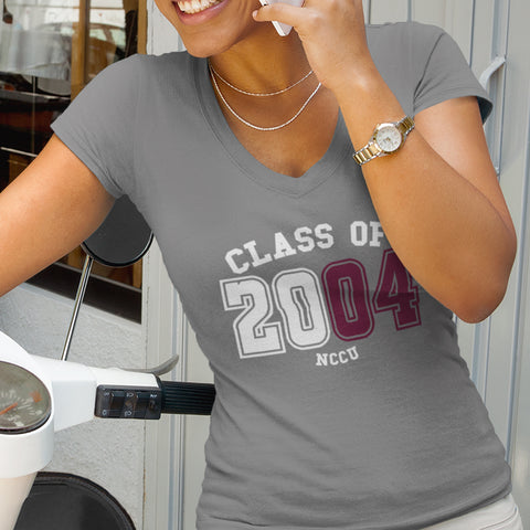 NCCU Class of YYYY (Women's V-Neck)