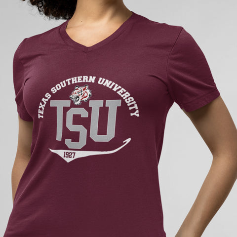 Texas Southern University - Classic Edition (Women's V-Neck)