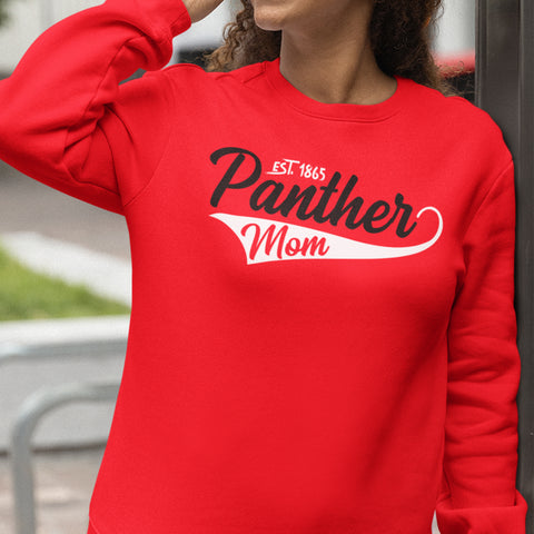Panther Mom 1865 - Clark Atlanta University (Women's Sweatshirt)