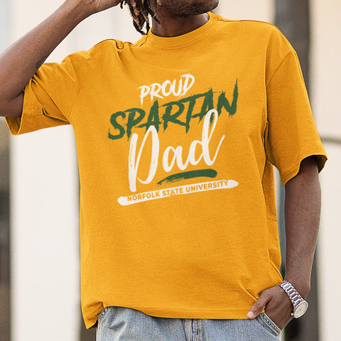 Proud Spartan Dad NextGen (Men's Short Sleeve) Norfolk State University