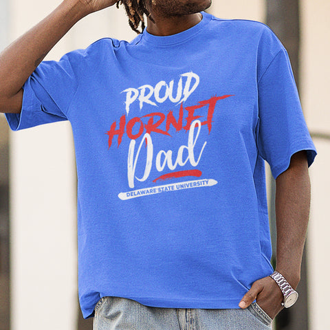 Proud Delaware State Hornet Dad NextGen (Men's Short Sleeve)