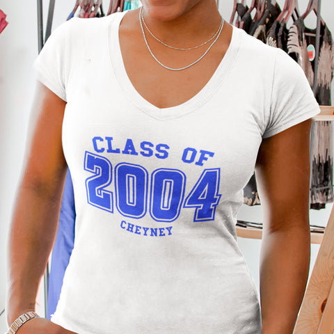 Cheyney University Class of YYYY (Women's V-Neck)