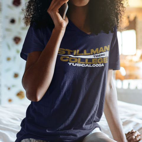 Stillman College - Flag Edition (Women's V-Neck)