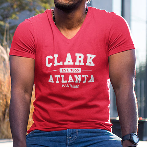 Clark Atlanta Panthers (Men's V-Neck)