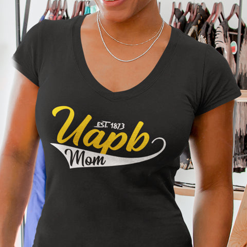 UAPB Mom 1873 - Arkansas Pine Bluff (Women's V-Neck)