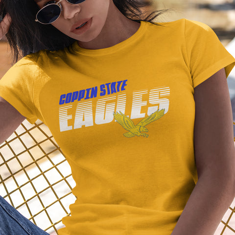 Coppin State Eagles Retro Edition (Women's Short Sleeve)